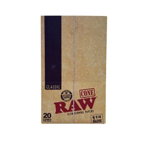 Raw Classic 1 1/4 Rolling Papers 20pk 12ct