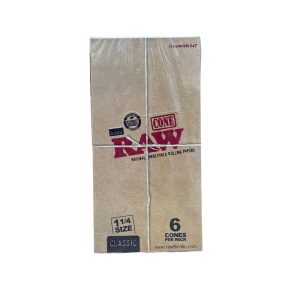 Raw Classic 1 1/4 Cones 6pk 32ct