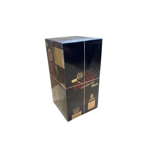 Raw Black 1 1/4 Cones 6pk 32ct