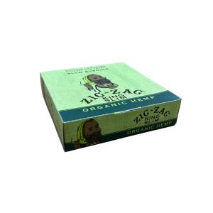 Zig-Zag Organic Hemp King Slim Rolling Papers 24ct