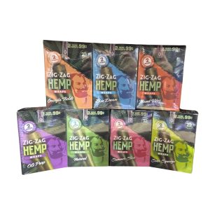 Zig-Zag Hemp Wraps 2/$0.99 25ct