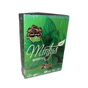 Mintys Mint Leaf Wraps 2pk 25ct