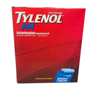 Tylenol Extra Strength PM Pain Reliever 2pk 20ct