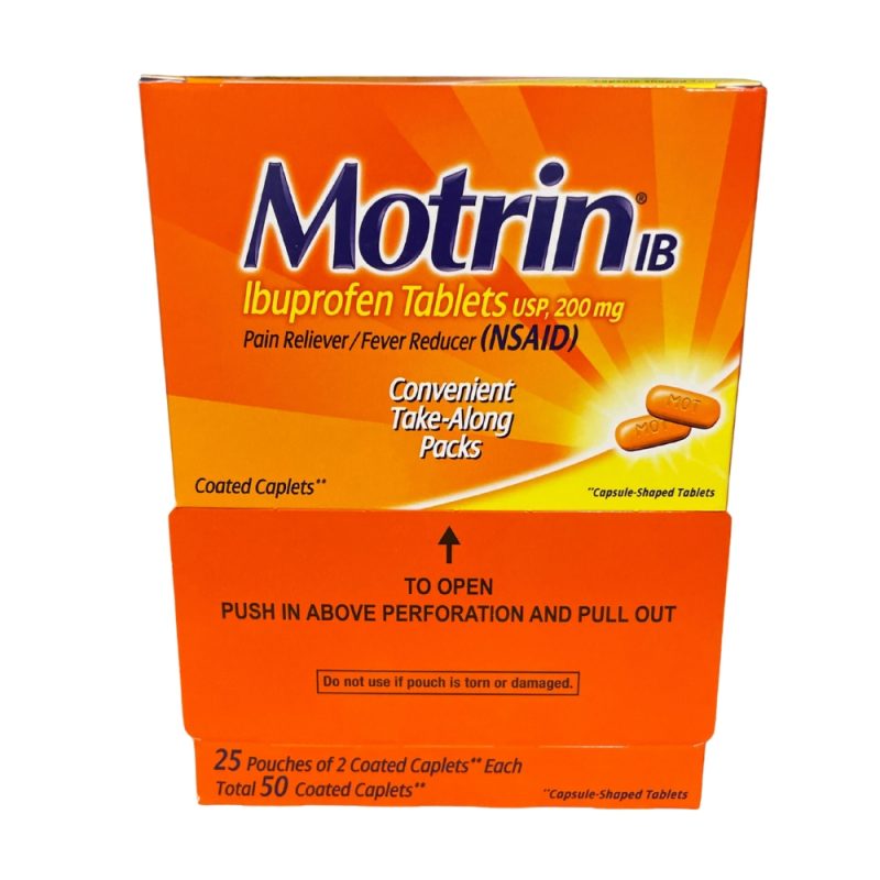 Motrin Ibuprofen Tablets 2pk 25ct