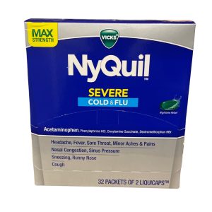 NyQuil Severe Cold and Flu Capsules 2pk 32ct