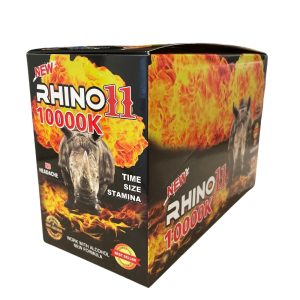 Rhino 11 10000K Male Enhancement Pills 1pk 24ct