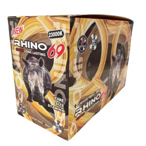 Rhino 69 23000K Male Enhancement Pills 2pk 24ct