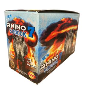 Rhino 7 50000K Male Enhancement Pills 1pk 24ct