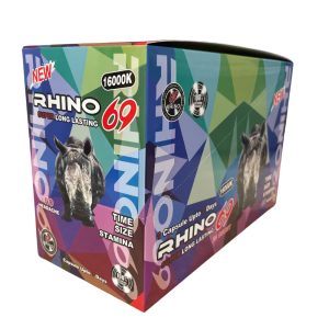 Rhino 69 1600K Male Enhancement Pills 2pk 24ct