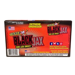 Stacker 2 Black Jax Energy Supplement 4pk 24ct