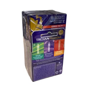 Trojan Pleasure Pack 3pk 6ct