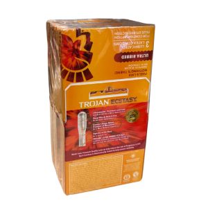 Trojan Ecstasy Ultra Ribbed 3pk 6ct