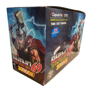 Rhino 69 30000K Male Enhancement Pills: Thor 24ct