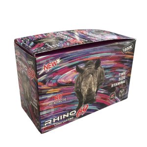 Rhino 69 1800K Male Enhancement Pills 24ct