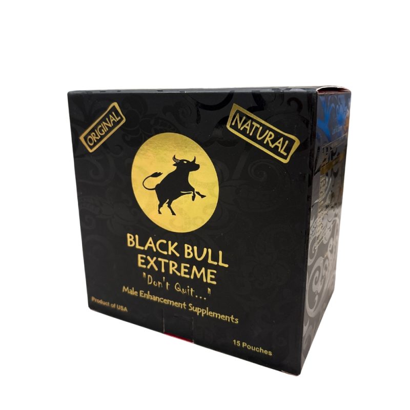 Black Bull Extreme Male Enhancement Pouches 15ct