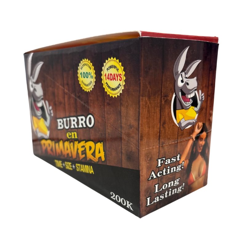 Burro en Primavera Male Enhancement Pills 1pk 24ct