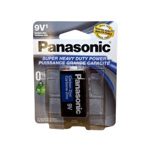 Panasonic 9V Super Heavy Duty Battery 12ct