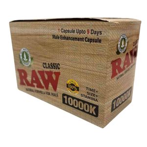 Raw Classic 10000K Male Enhancement Pills 24ct