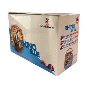 Rhino Blue 77000K Male Enhancement Pills 24ct