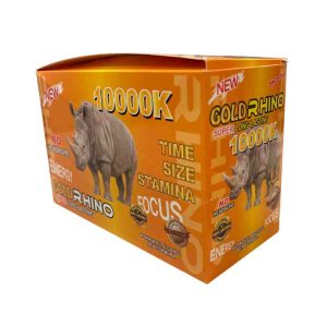 Gold Rhino 10000K Male Enhancement Pills 2pk 24ct