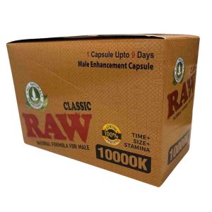 Raw Classic 10000K Male Enhancement Pills 24ct