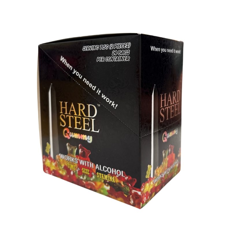 Hard Steel Gummies Male Enhancement Gummies 24ct