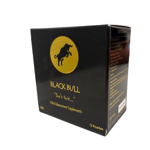 Black Bull Male Enhancement Pouches 12ct