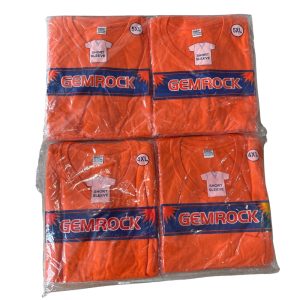 Gemrock Orange T-Shirts 6ct